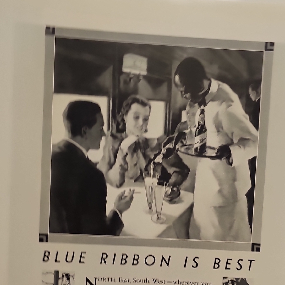 Vintage Pabst Blue Ribbon Beer Advertisement 1934 - Duesenberg Ad - Picture 9 of 11